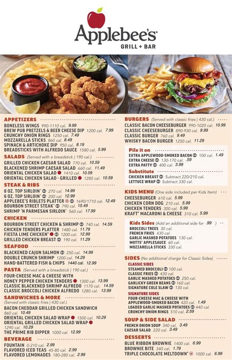 applebee's grill and bar grenada menu|applebee's grenada menu.